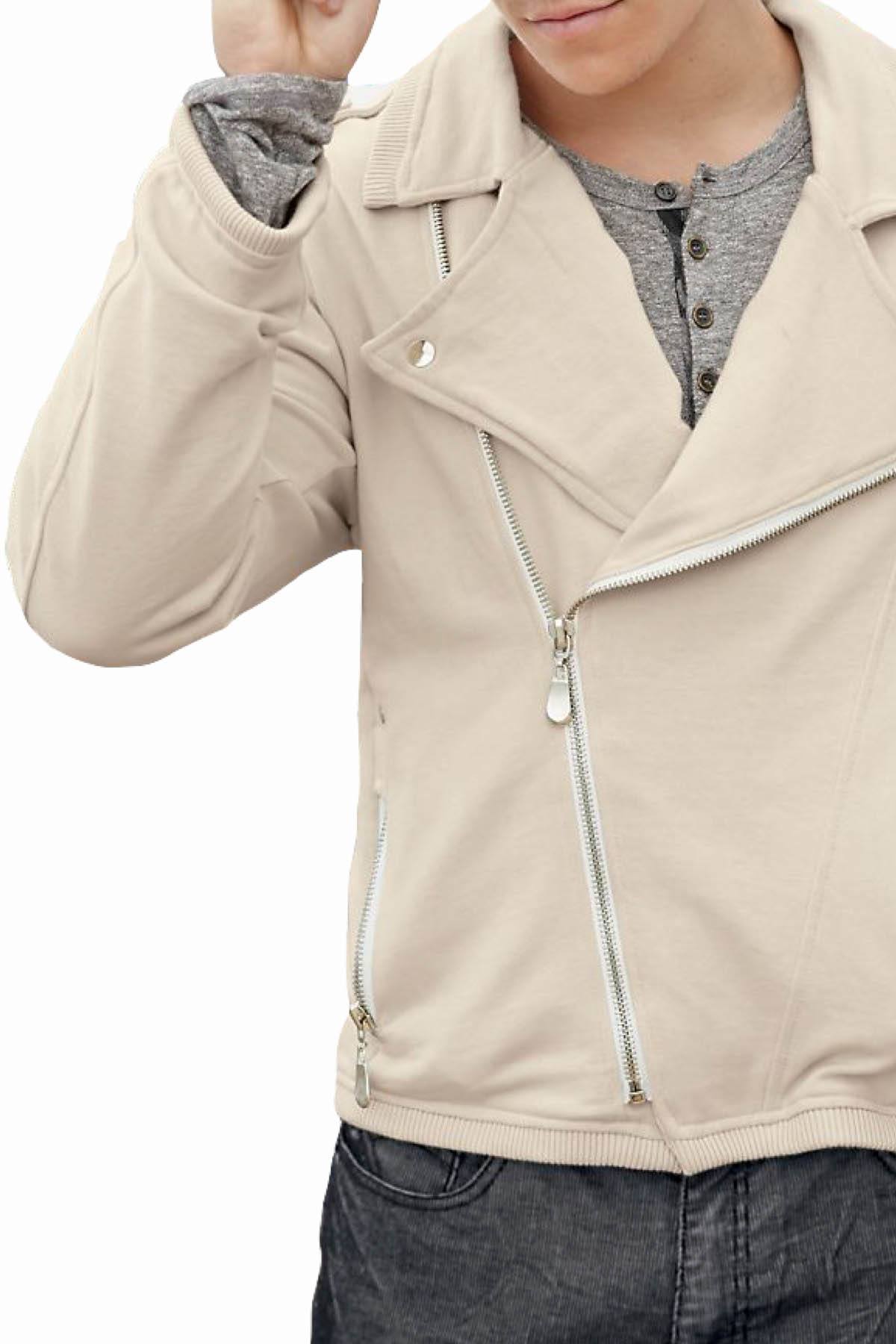 Andres Velasco Cream Larry Knit Jacket