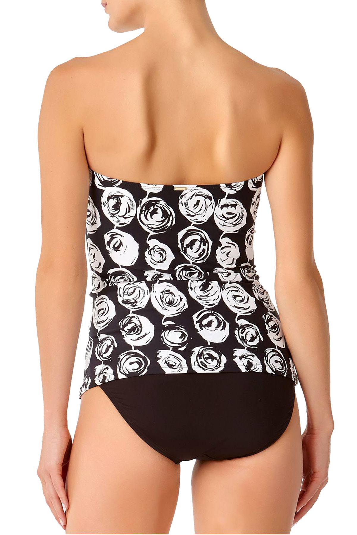 Anne Cole Black 'Live in Color' Retro Bikini Bottoms