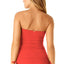 Anne Cole Twist-front Ruched Tankini Top Coral Reef