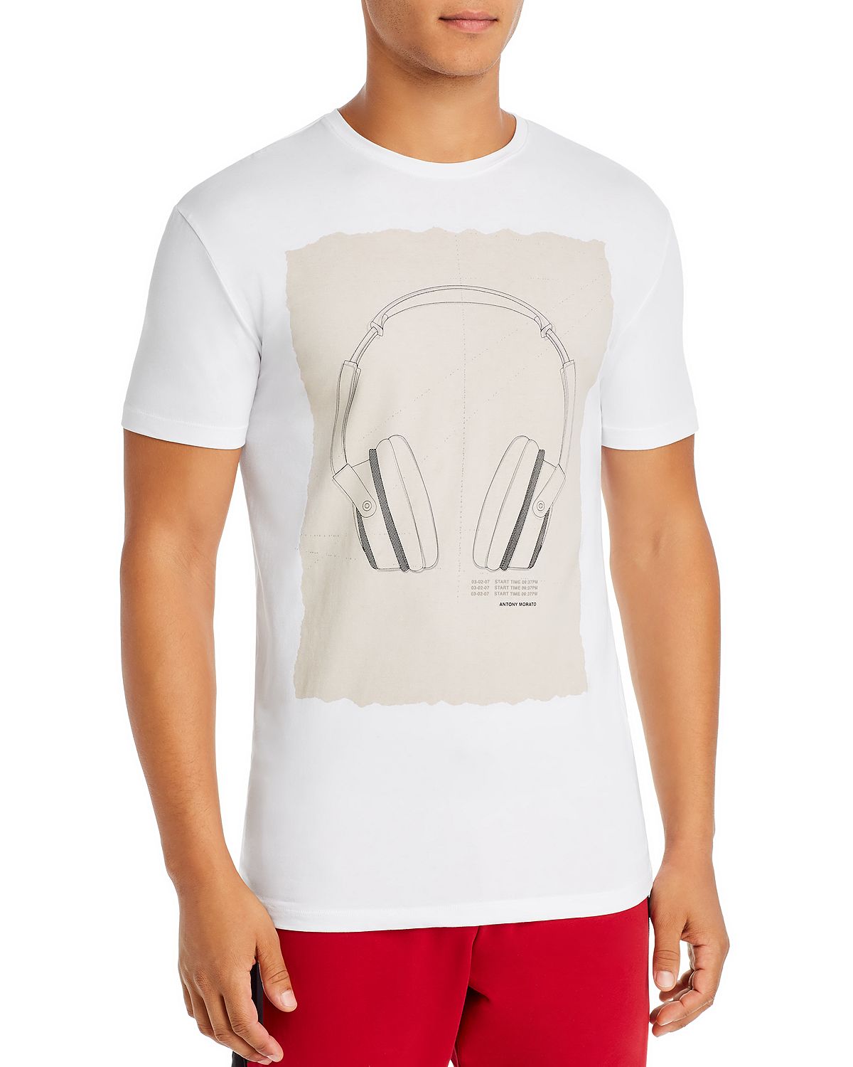 Antony Morato Graphic Tee White