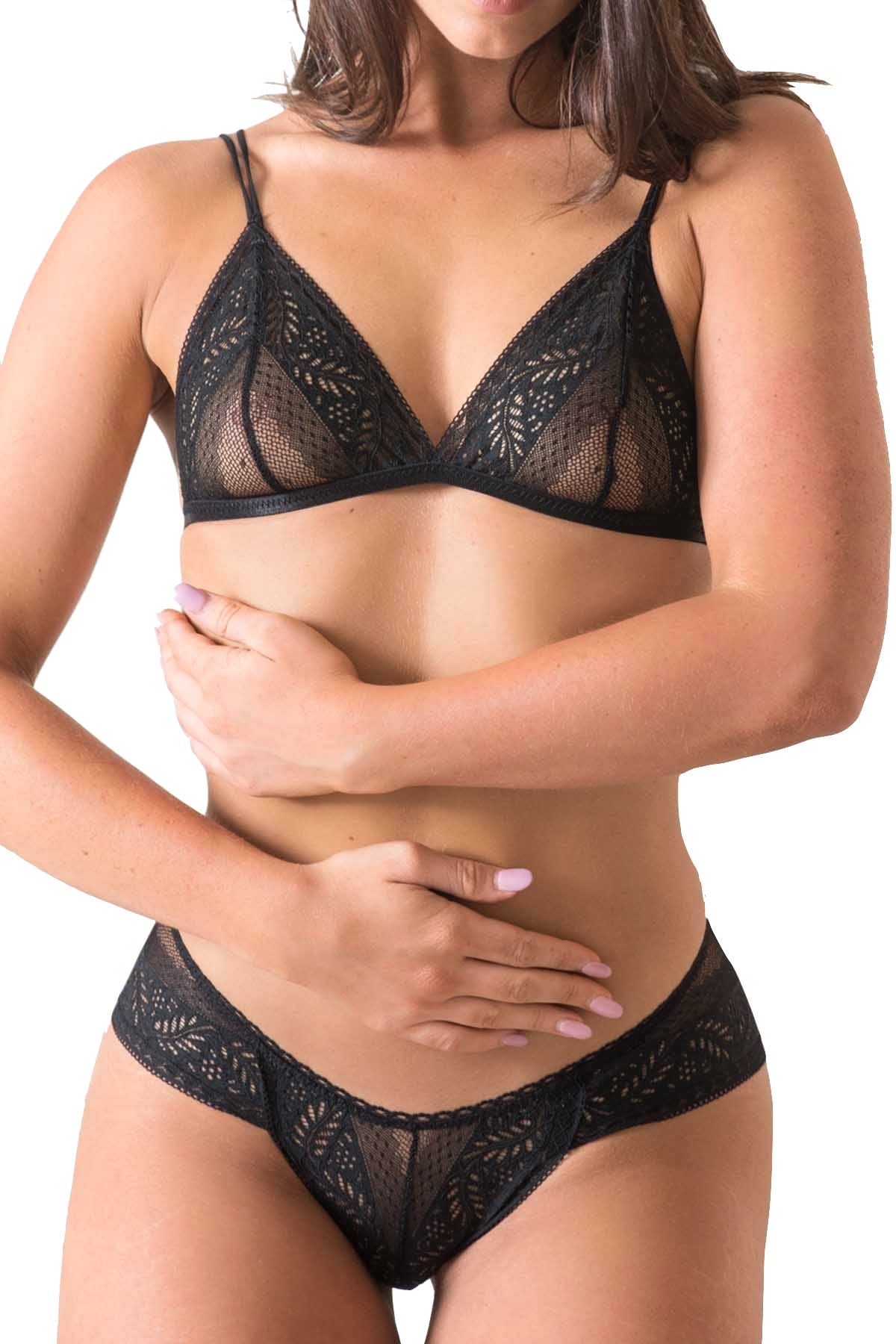 Áo Black Olivia Bralette