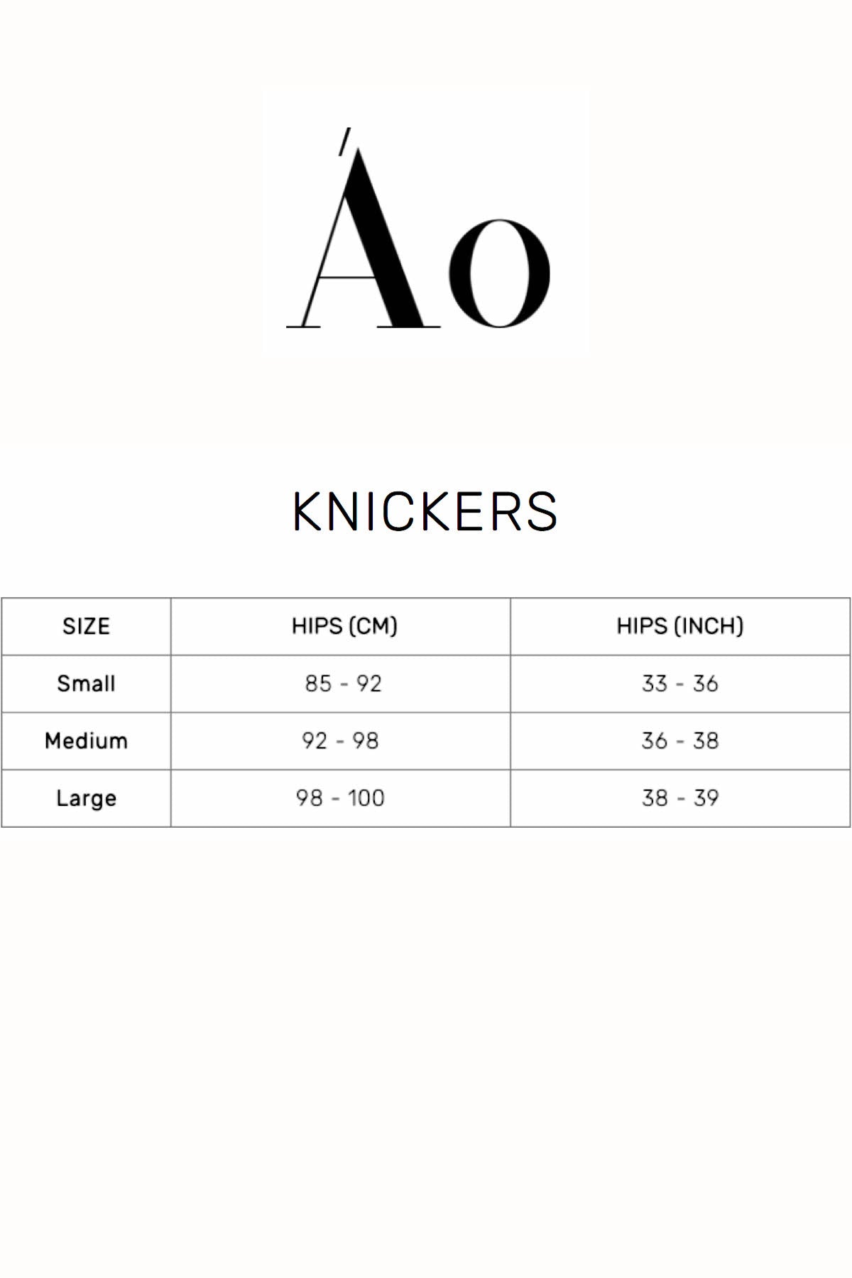 Áo Black Olivia Knickers