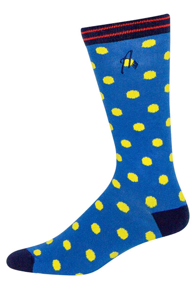 Argoz Blue Spiffy Crew Sock