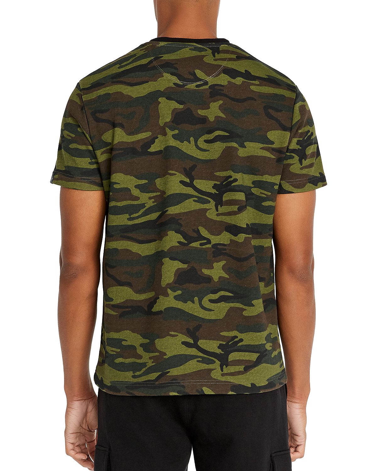 Avirex Camo Crewneck Tee Camo