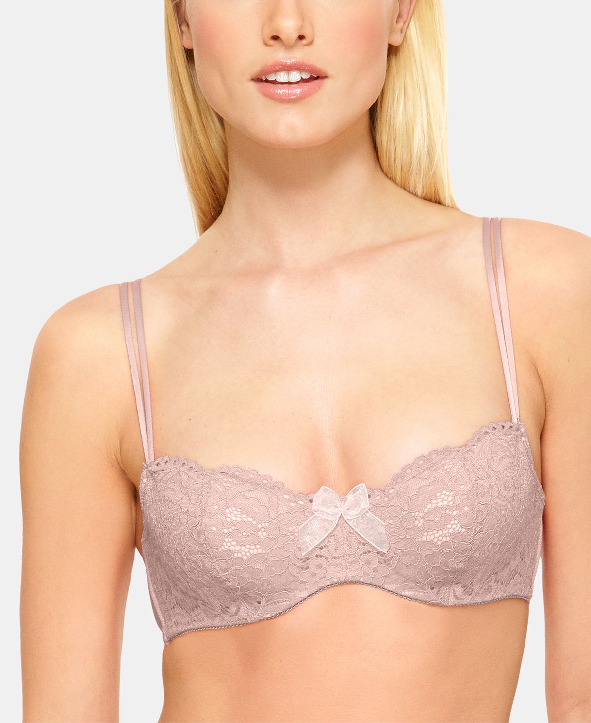 B.tempt'd By Wacoal Ciao Bella Balconette Bra 953144 Rose Smoke