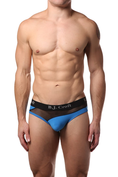 BJ Croft Blue GoGo Brief