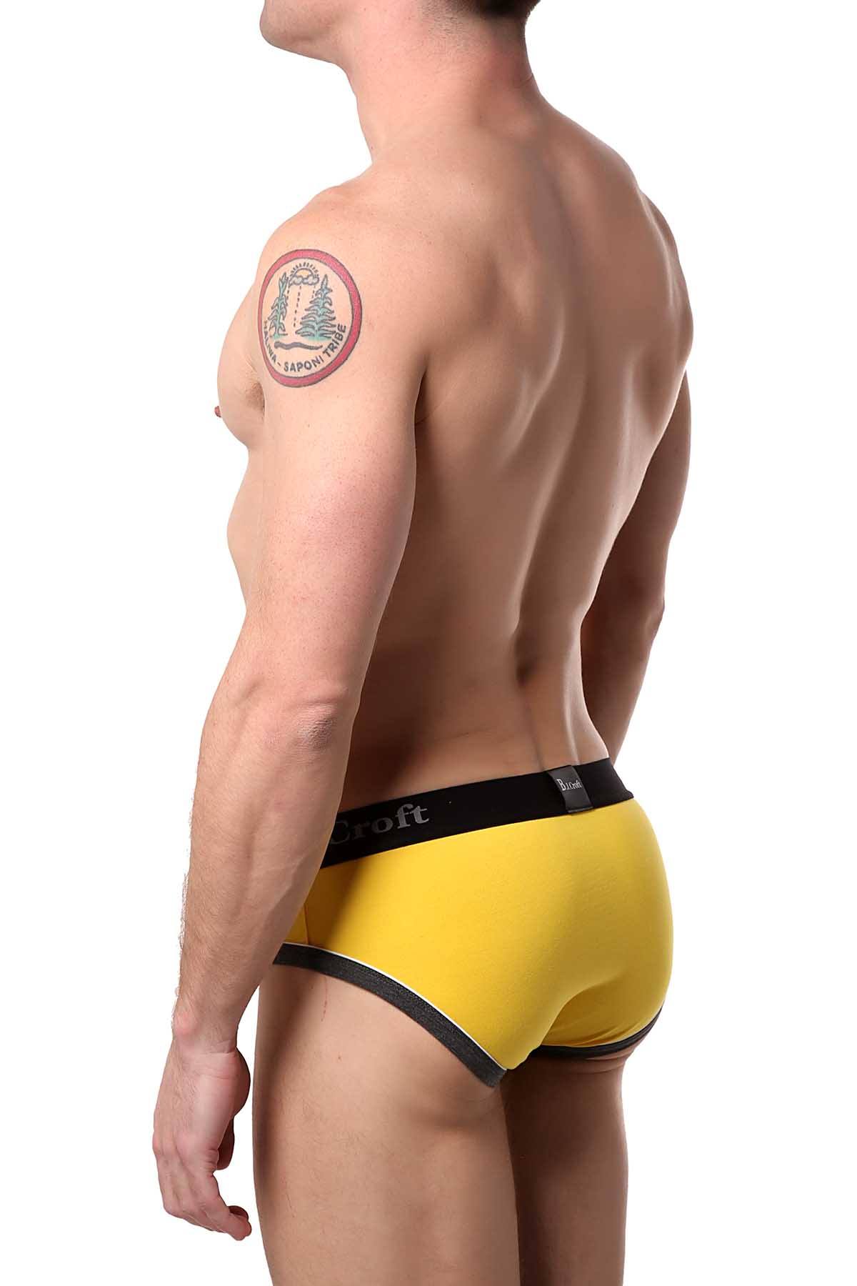 BJ Croft Yellow Nikko Brief