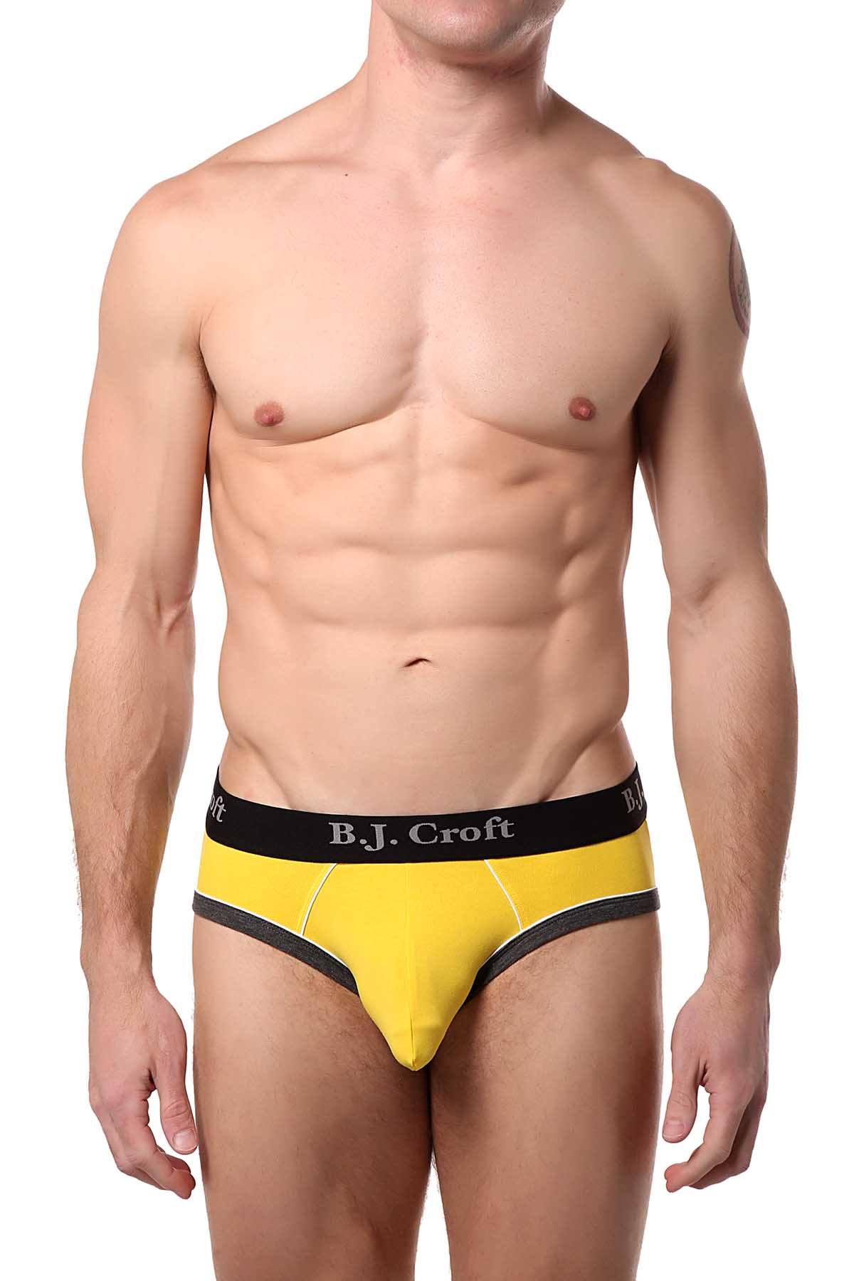 BJ Croft Yellow Nikko Brief