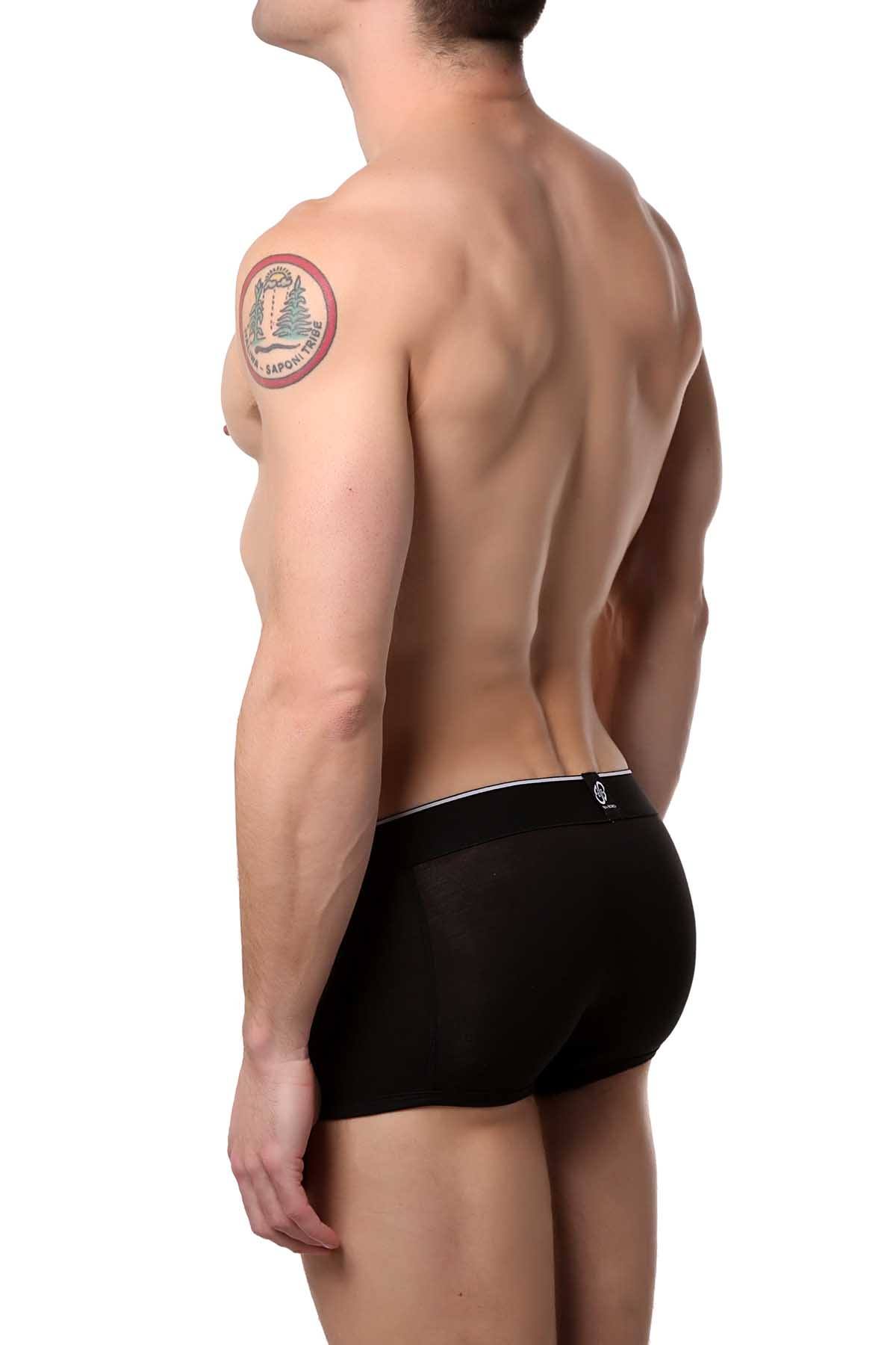 Bamboo Black/Beige Spotted Printed Trunk
