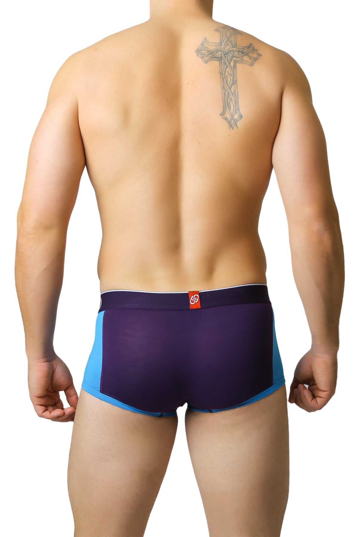 Bamboo Light Blue & Purple Trunk