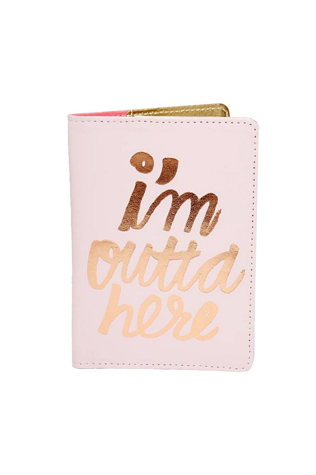 Ban.do Blush I'm-Outta-Here Passport Holder