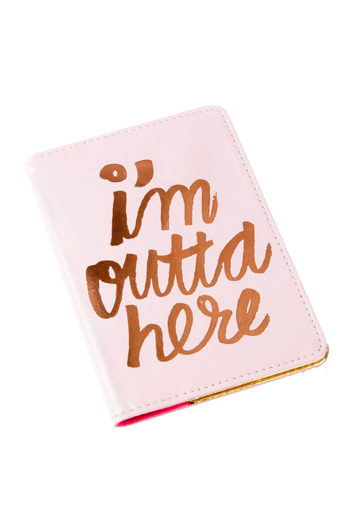 Ban.do Blush I'm-Outta-Here Passport Holder