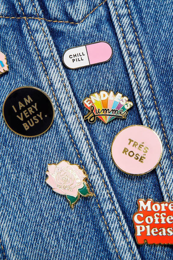 Ban.do Endless Summer Enamel Pin