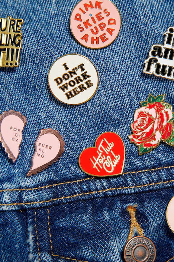 Ban.do Hot Tub Club Enamel Pin