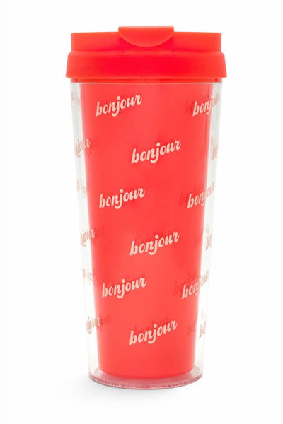 Ban.do Red Bonjour Thermal Travel Mug