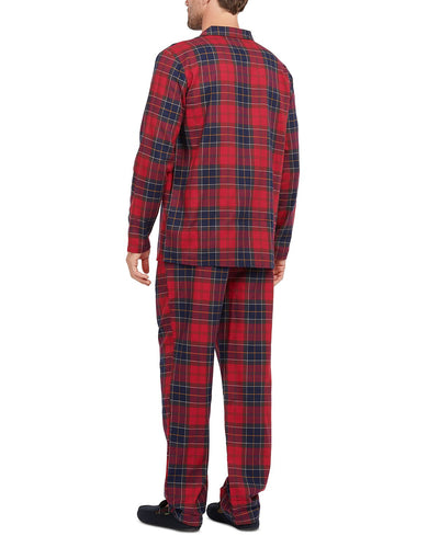 Barbour Laith Pajama Set Red Tartan