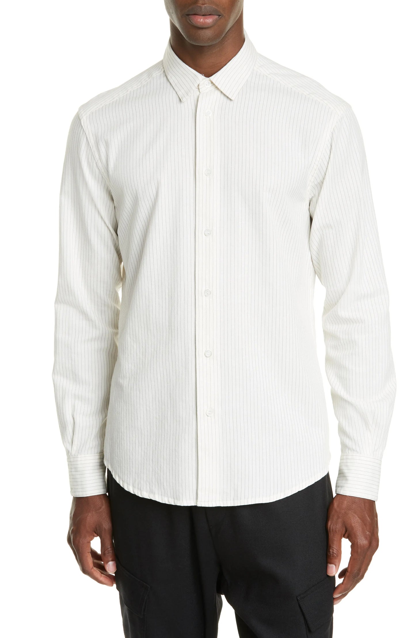 Barena Venezia Coppi Biro Stripe Button-Up Shirt White