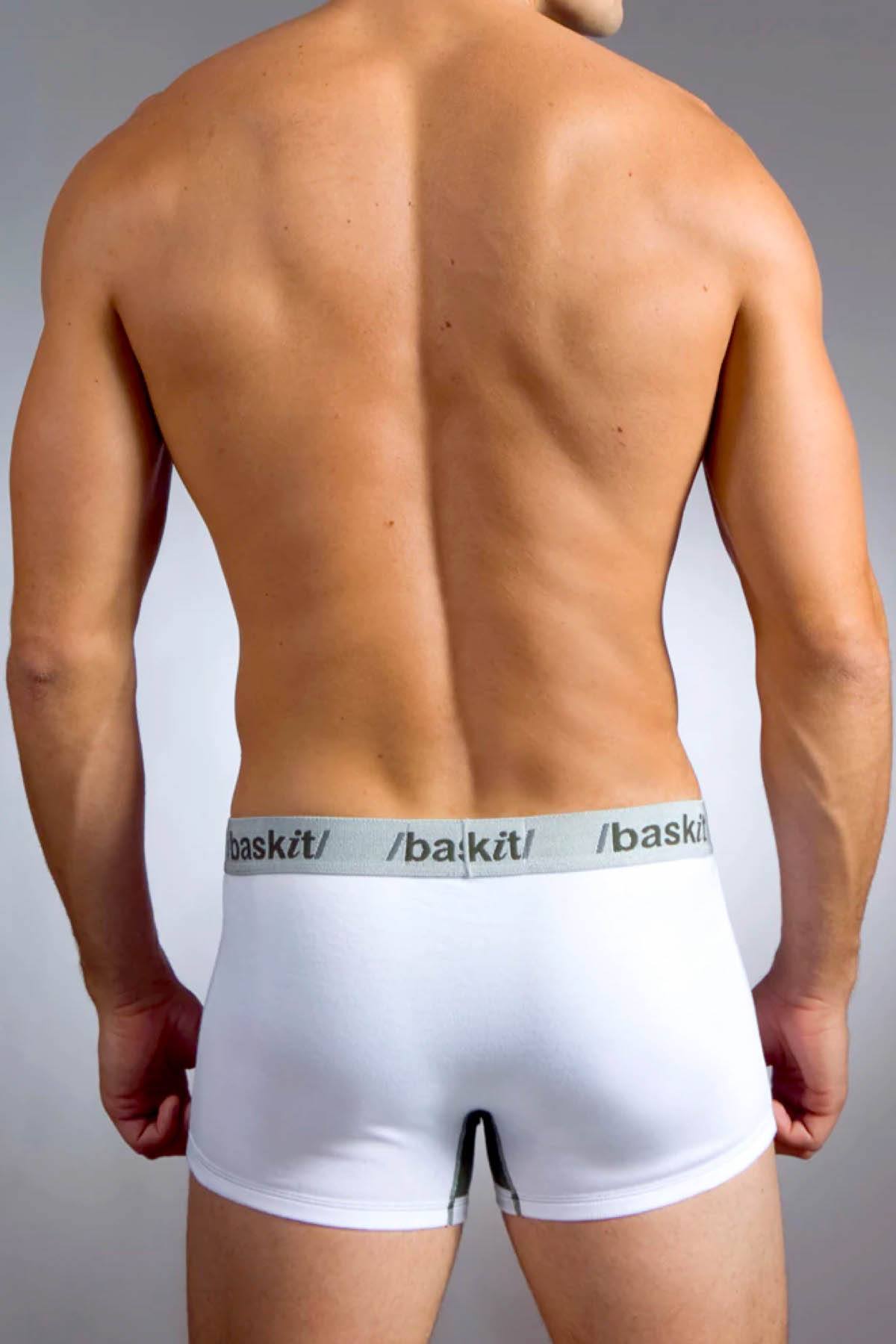 Baskit Bronze-Green Action Cool Low-Rise Trunk