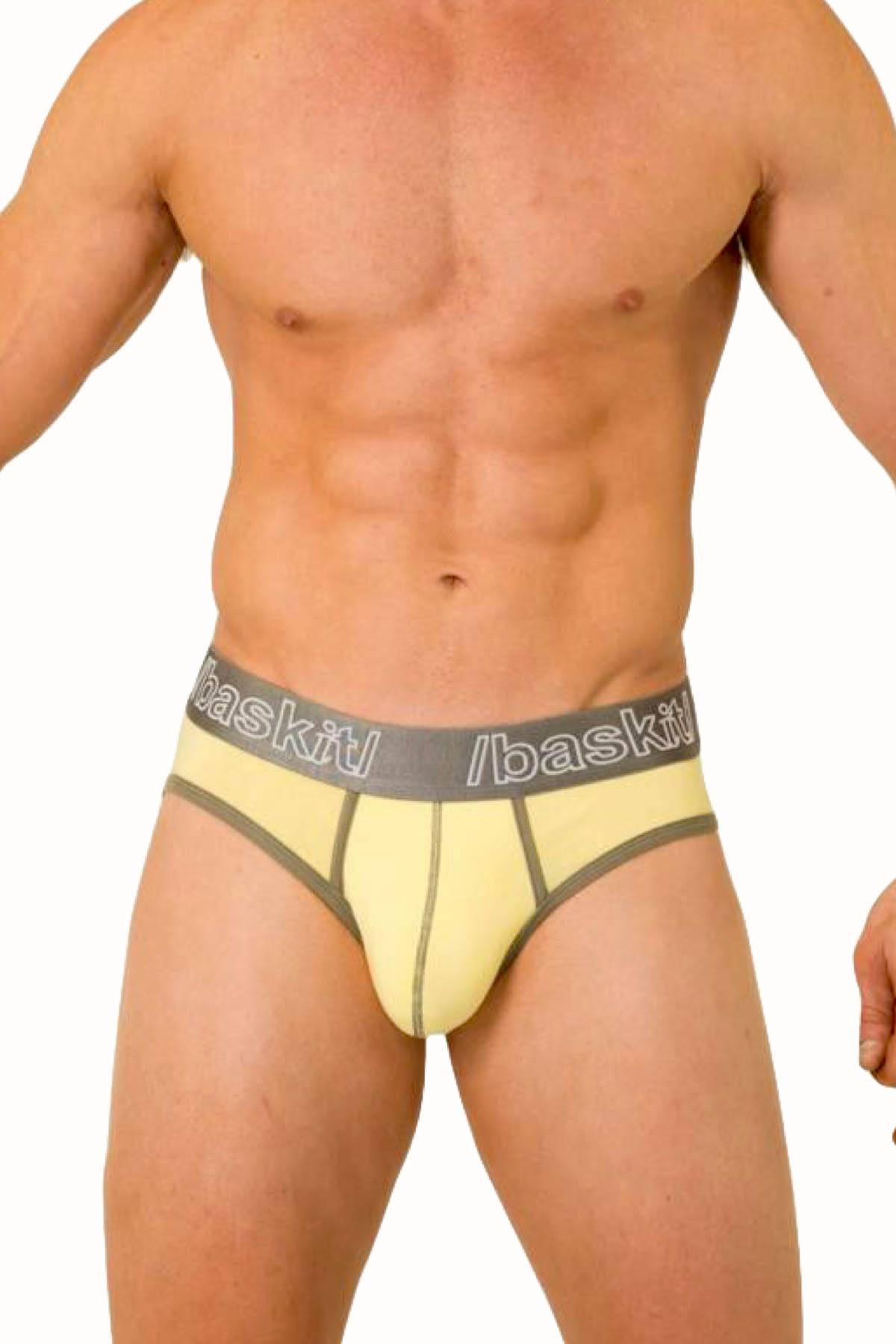 Baskit Cool-Yellow Simple Brief