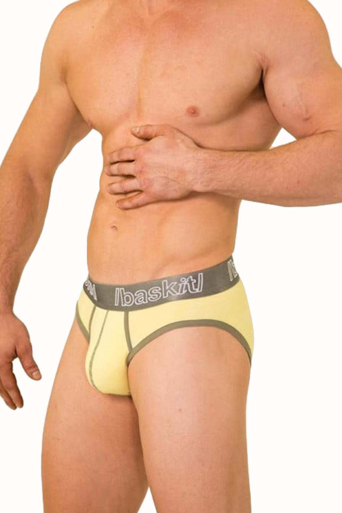 Baskit Cool-Yellow Simple Brief