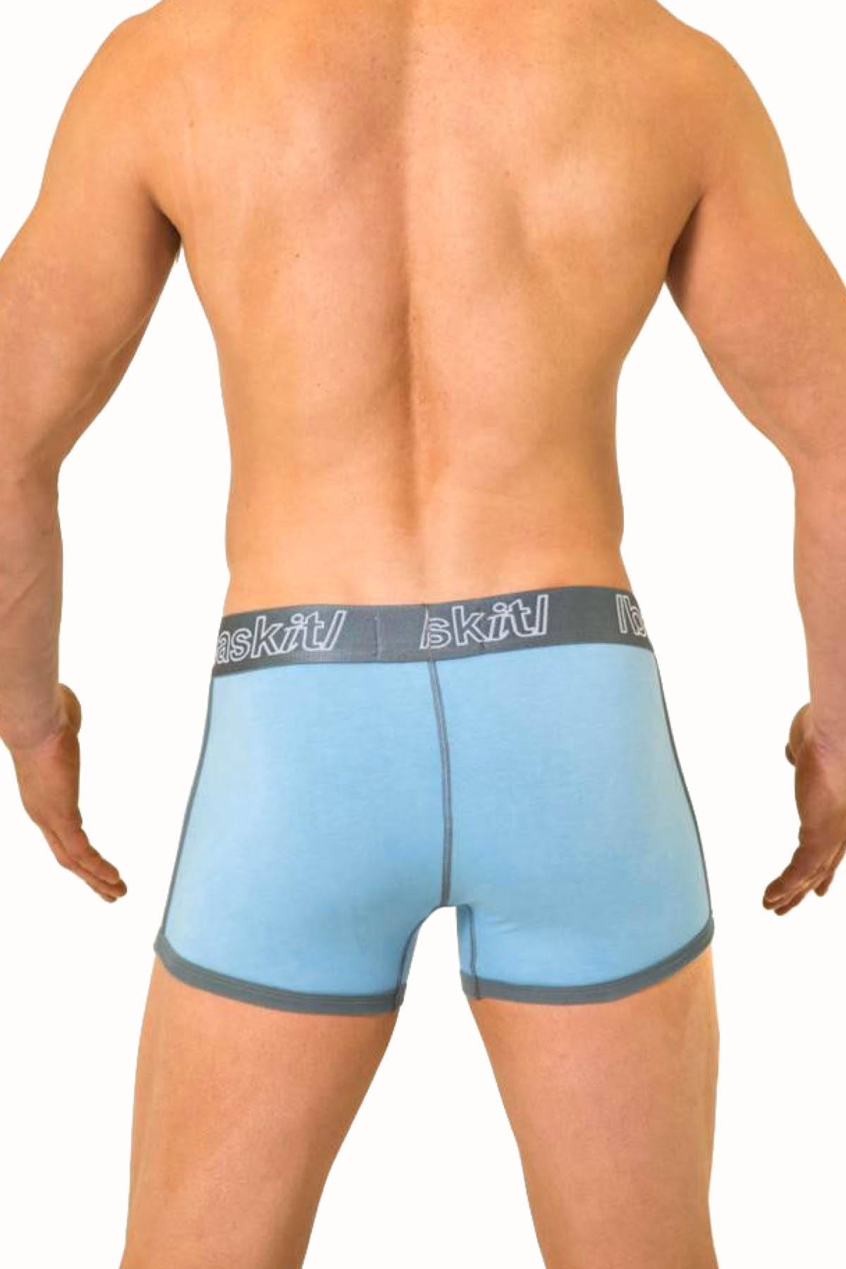 Baskit Riviera-Blue Simple Low-Rise Trunk