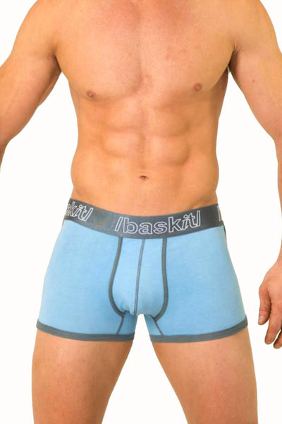 Baskit Riviera-Blue Simple Low-Rise Trunk