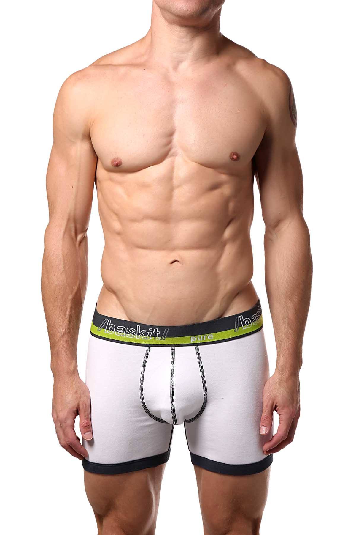 Baskit White Pure Boxer Brief