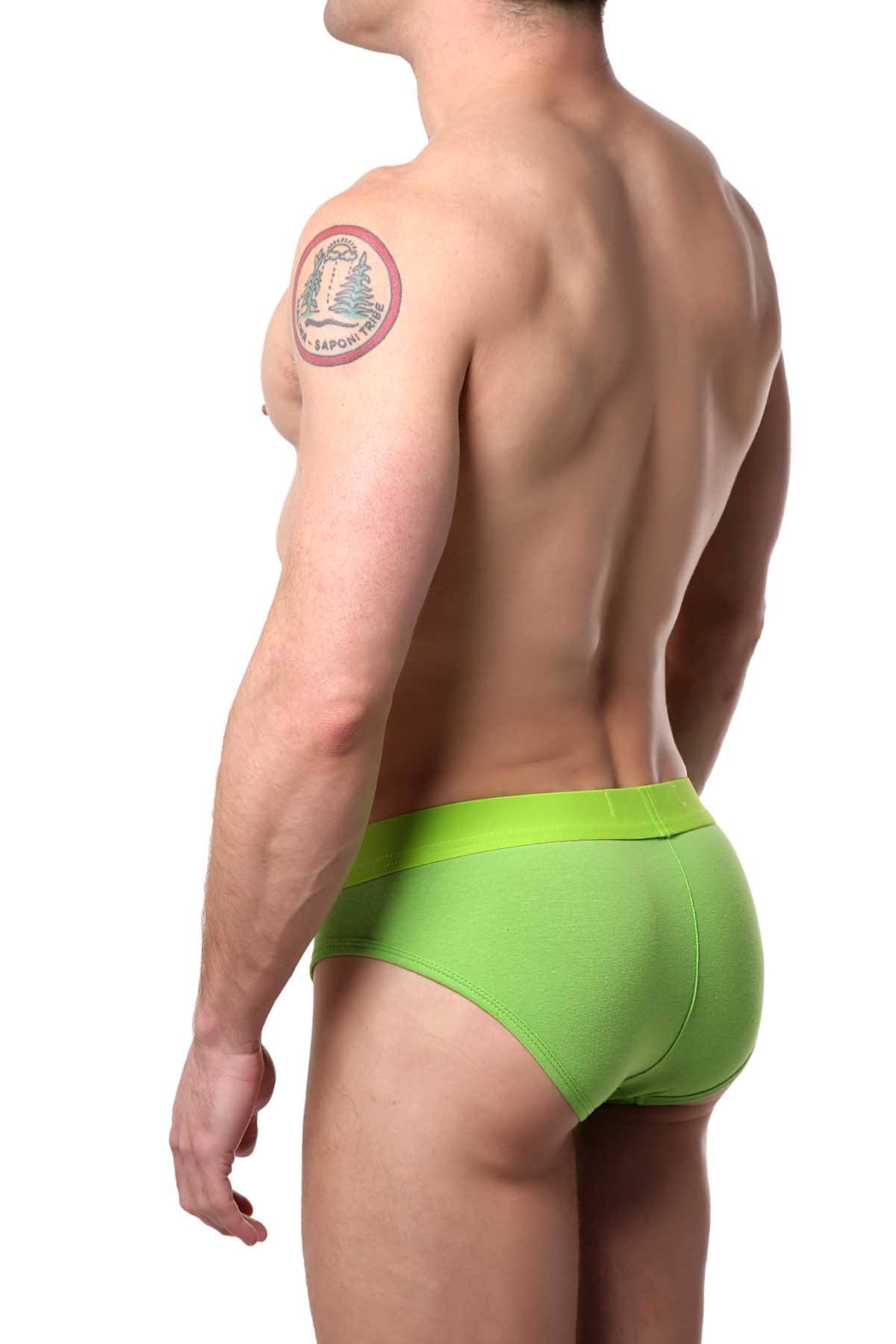 Berry London Lime-Green Brief