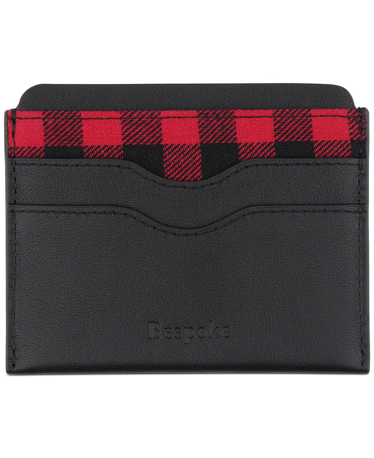 Bespoke Edwin Leather Card Case Black