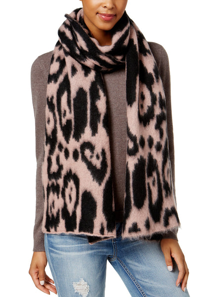 Betsey Johnson Blush Cozy-Critter Muffler Scarf / Wrap
