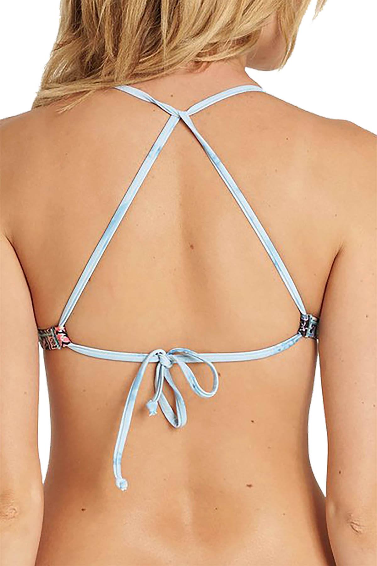 Billabong Blissed Out Reversible Fixed Tri Bikini Top