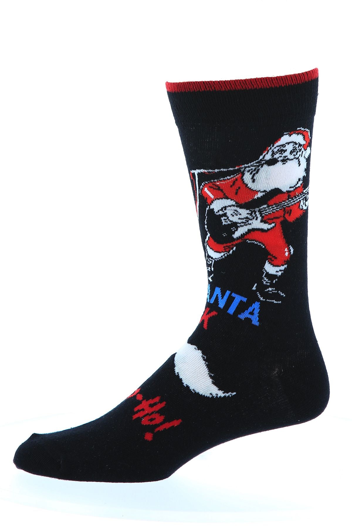 Bottoms Out Rock N Roll Santa Sock