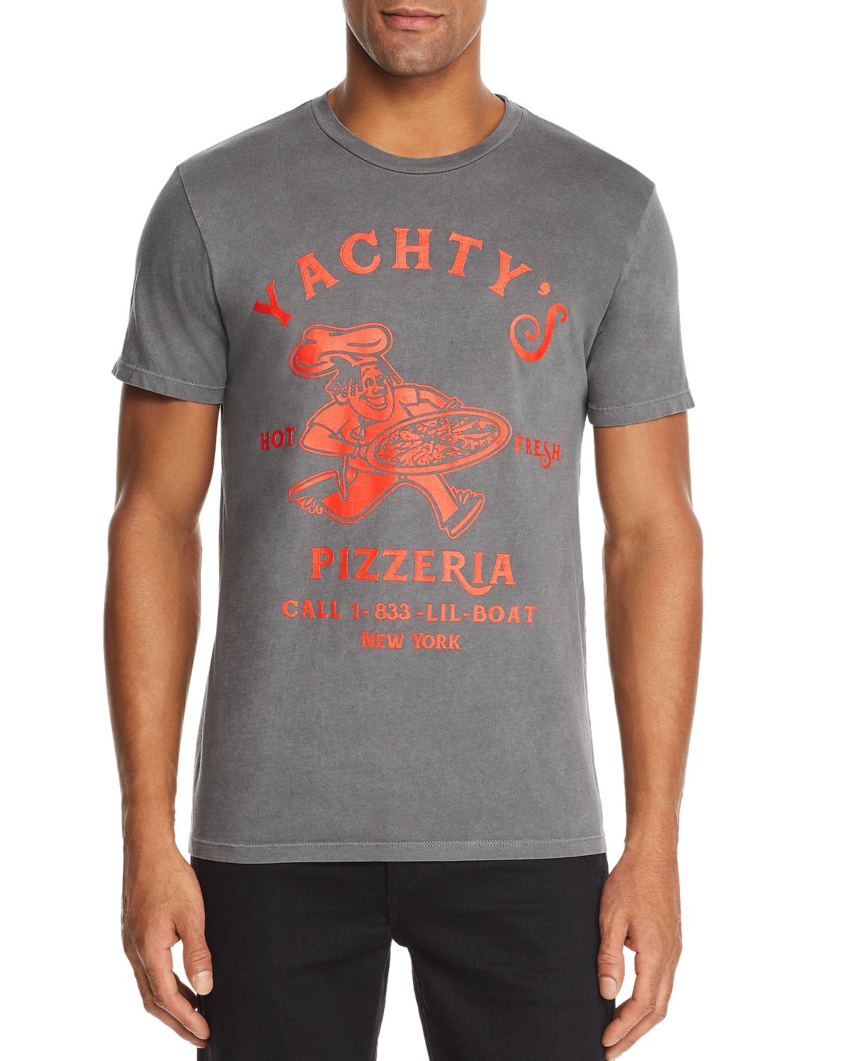 Bravado Lil Yachty Pizzeria Graphic Tee Black