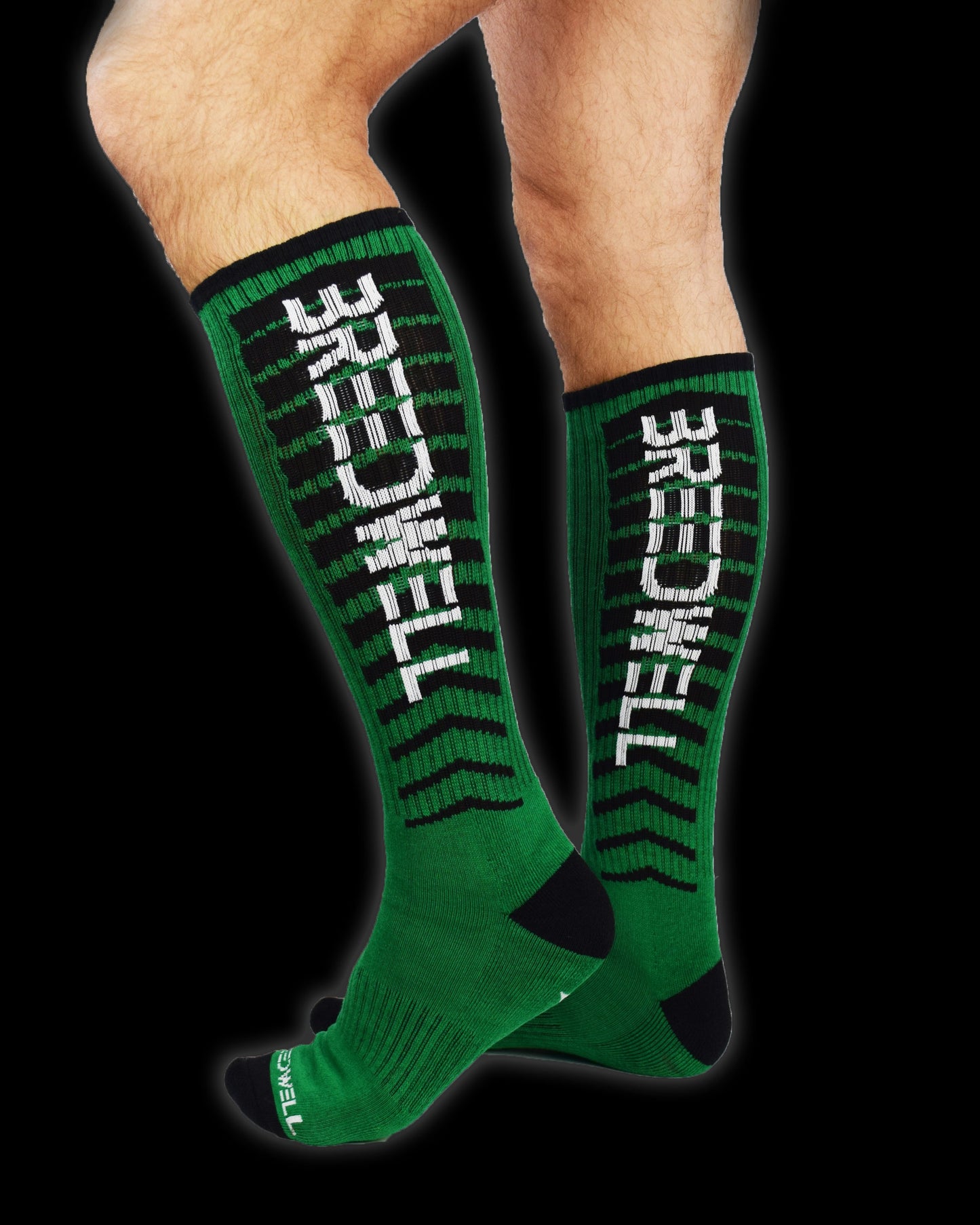 Breedwell Green Hazard F You Socks