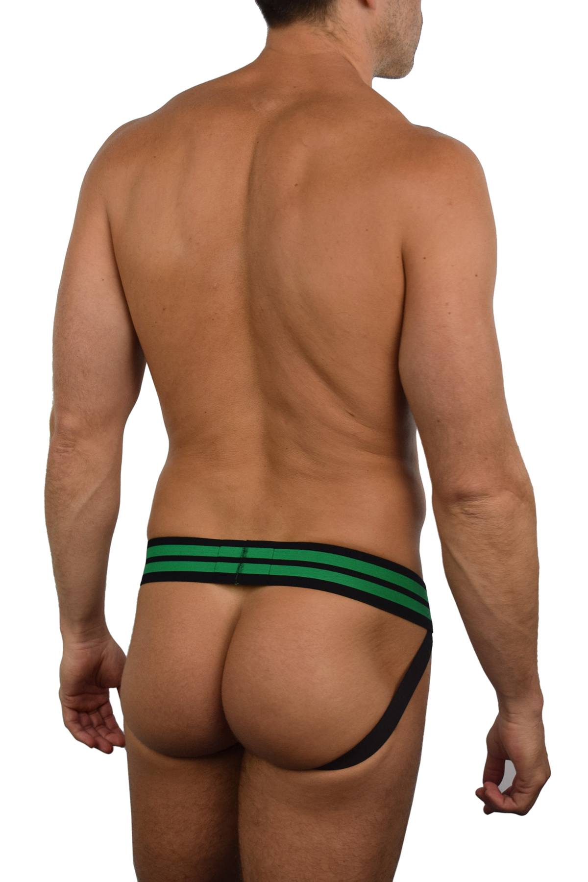 Breedwell Green Striped Jock
