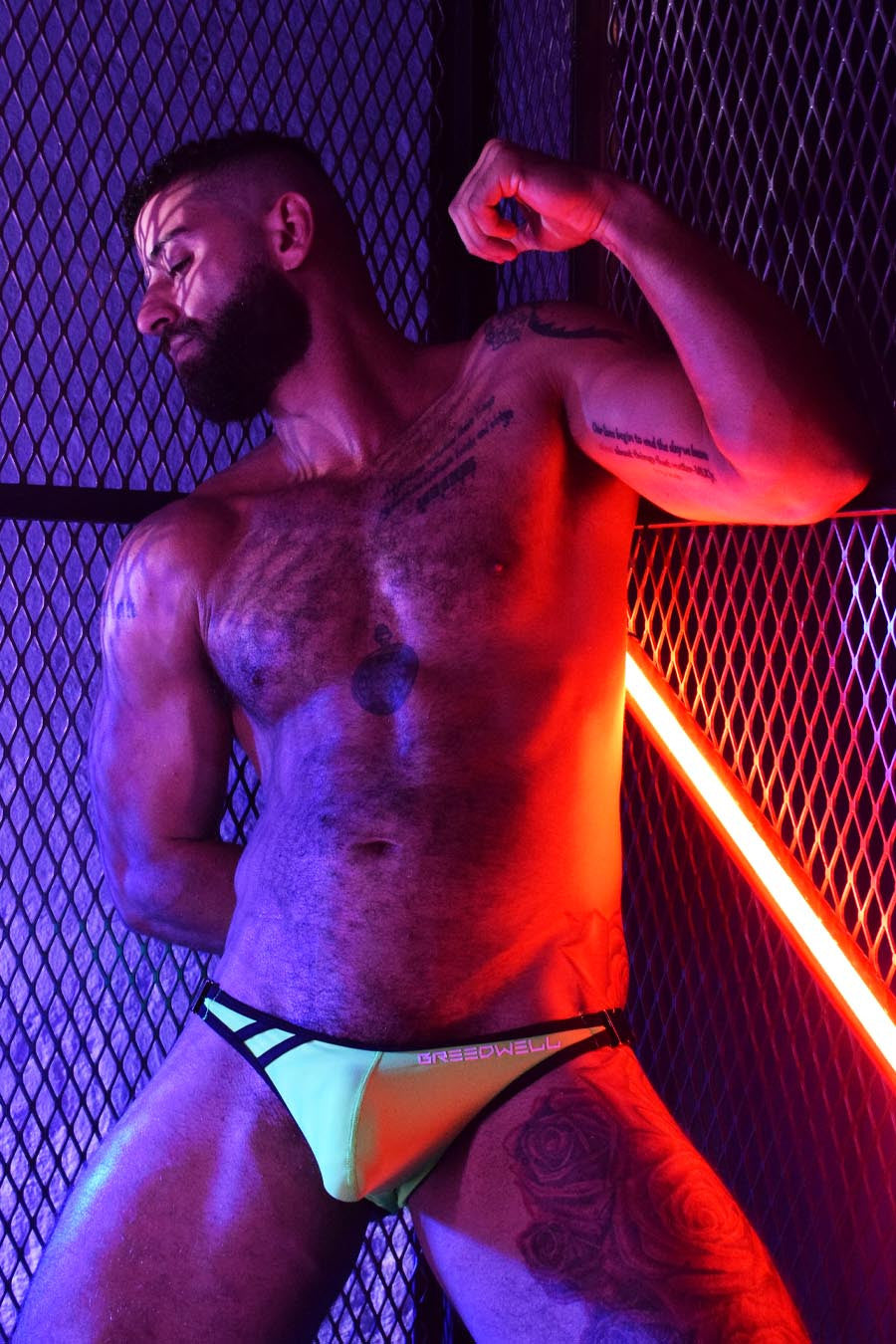 Breedwell Neon Green Scandal Mankini