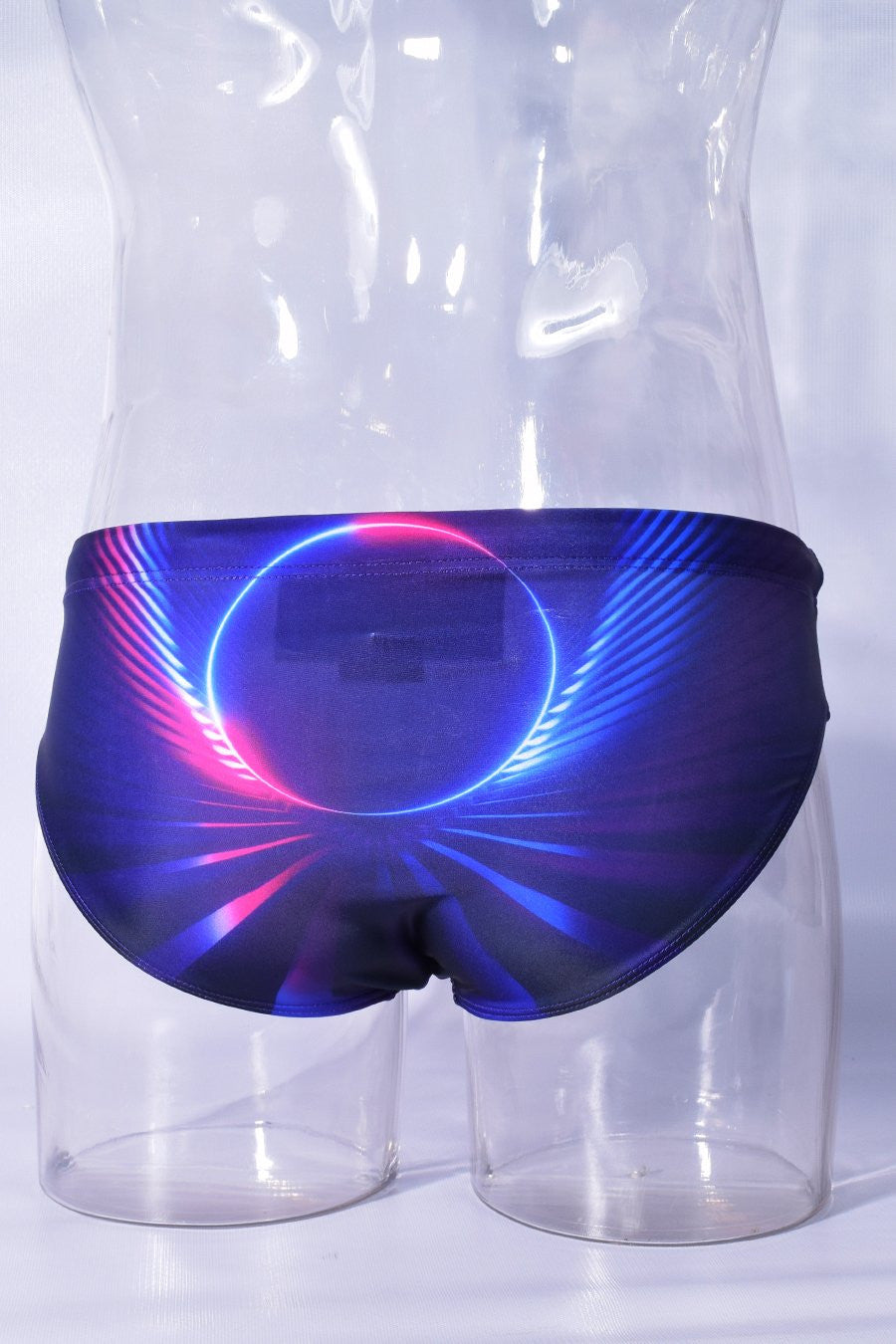 Breedwell Purple Tunnel Vision Swim Brief