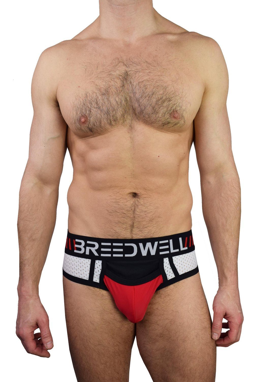Breedwell Red Moto Brief