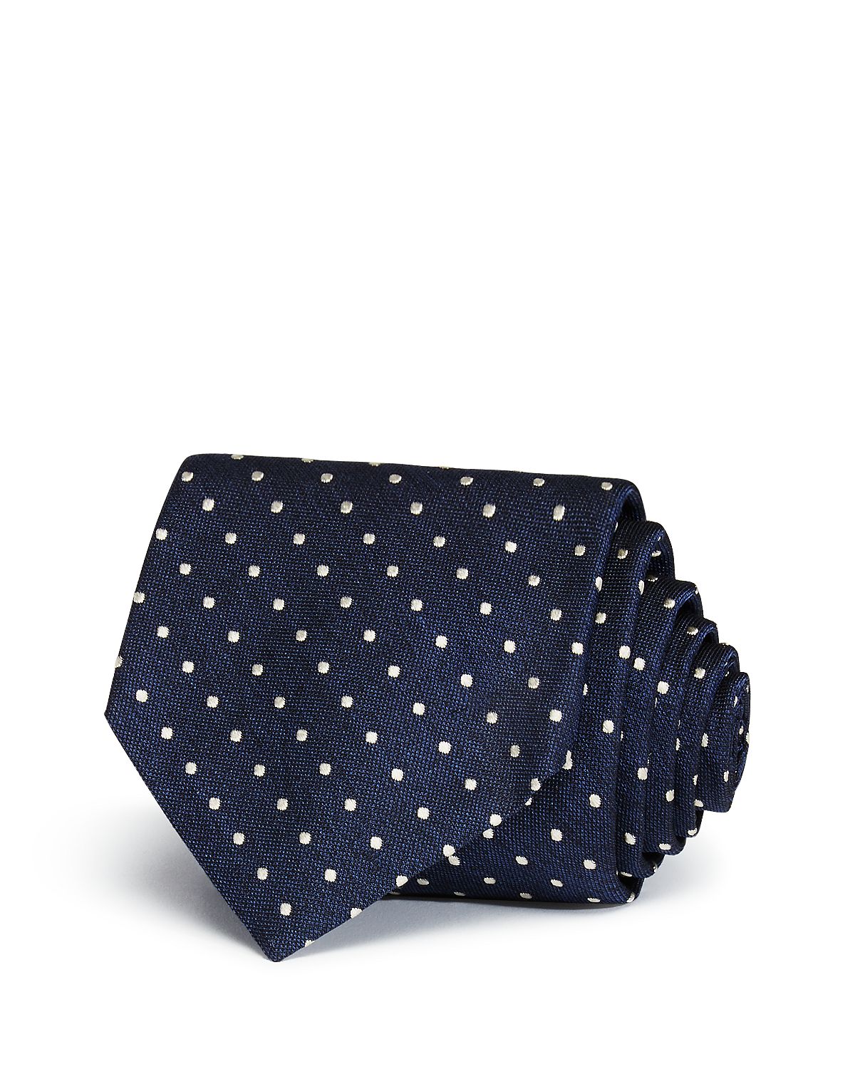 Brooks Brothers Mlange Dot Classic Tie Navy