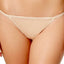 Calvin Klein Bare-Nude Sheer Marquisette Smooth String-Thong