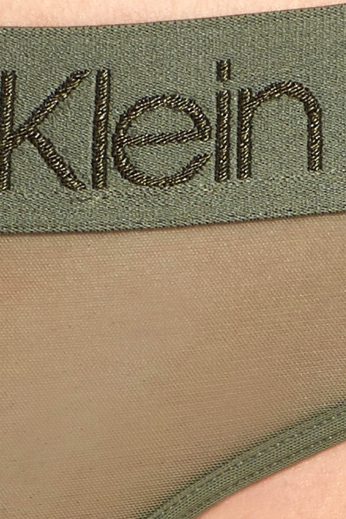 Calvin Klein Beetle Tonal Logo Thong