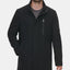 Calvin Klein Big & Tall Classic Wool Overcoat Black