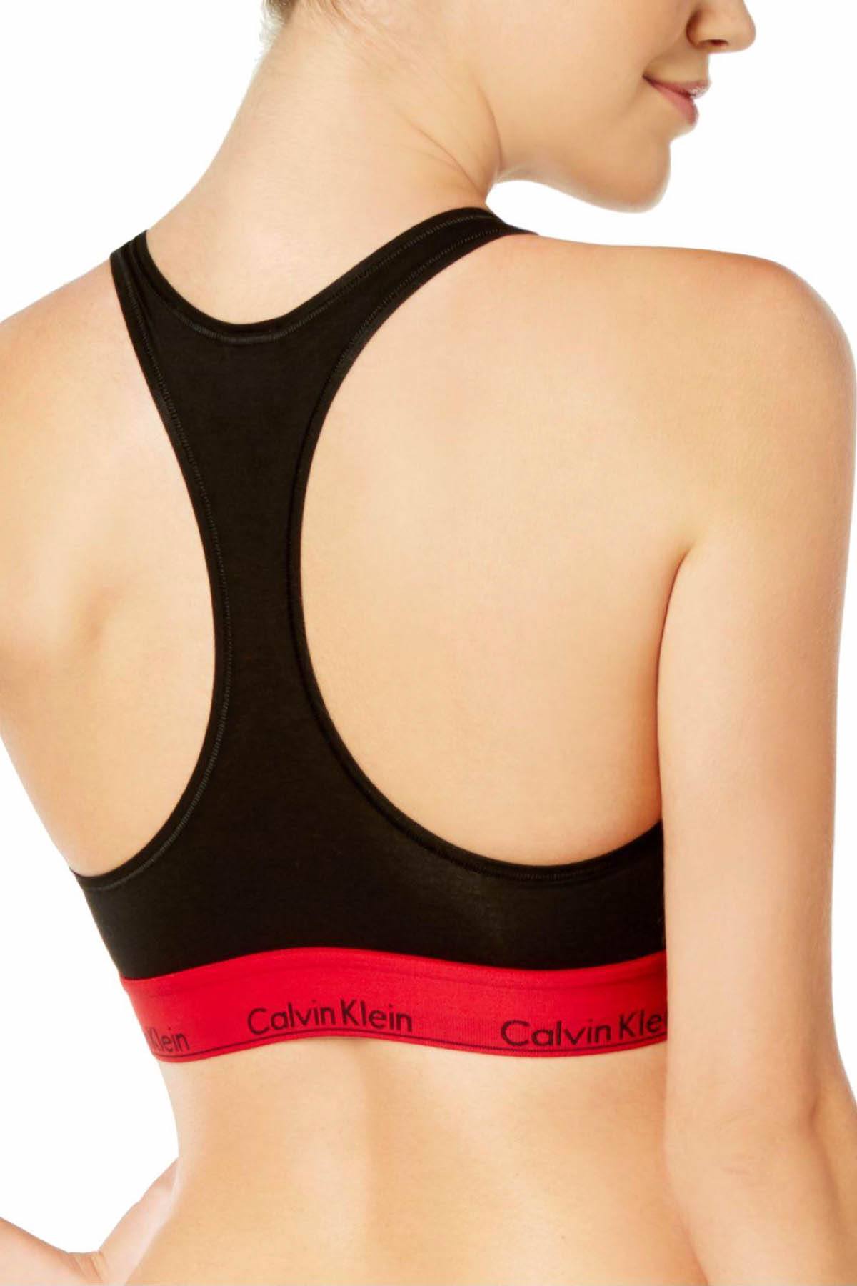 Calvin Klein Black/Empower Modern Cotton Bralette
