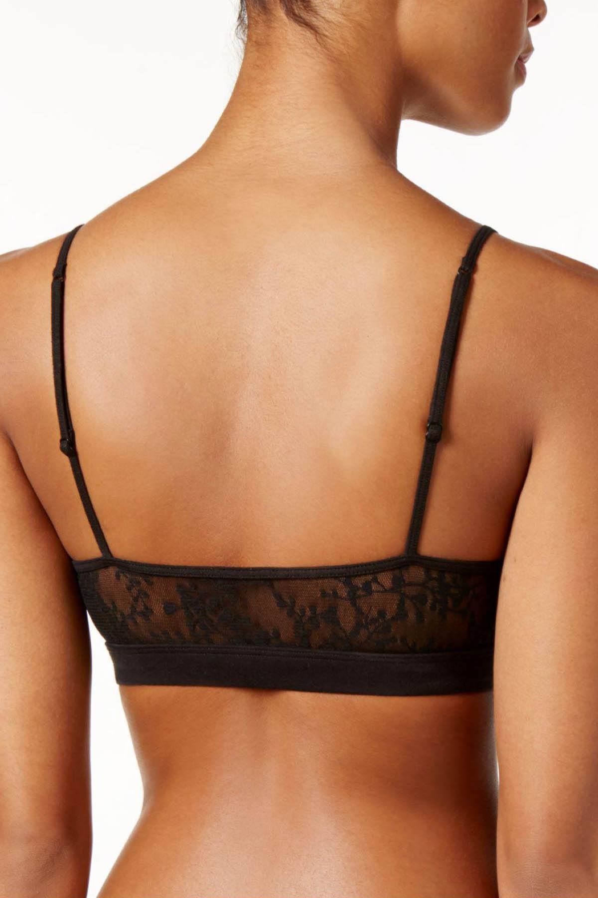 Calvin Klein Black Exclusive Bare Lace Bralette