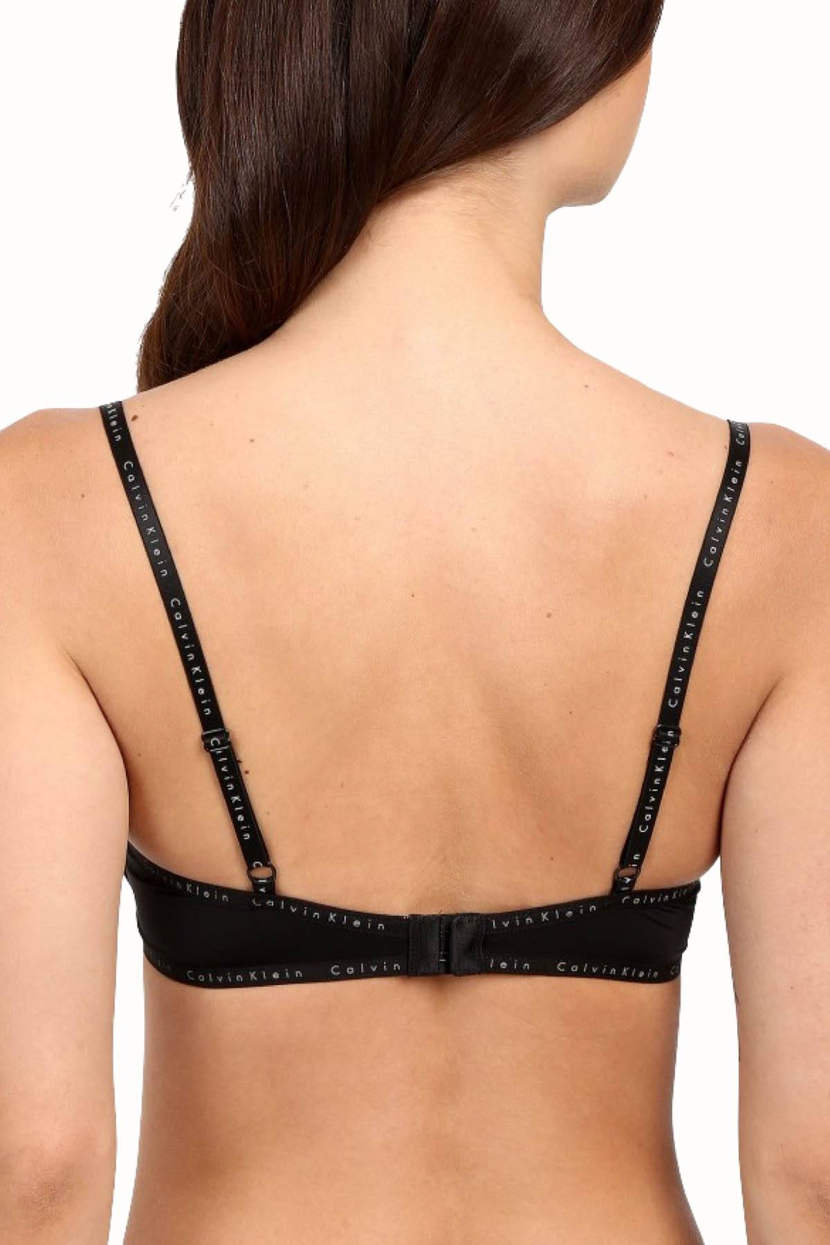 Calvin Klein Black Flirty Signature Push-Up Bra