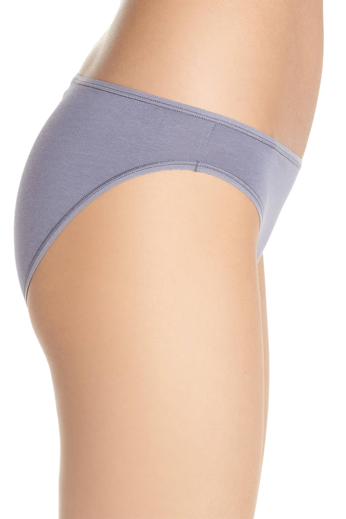 Calvin Klein Blue Granite Cotton Form Bikini Brief
