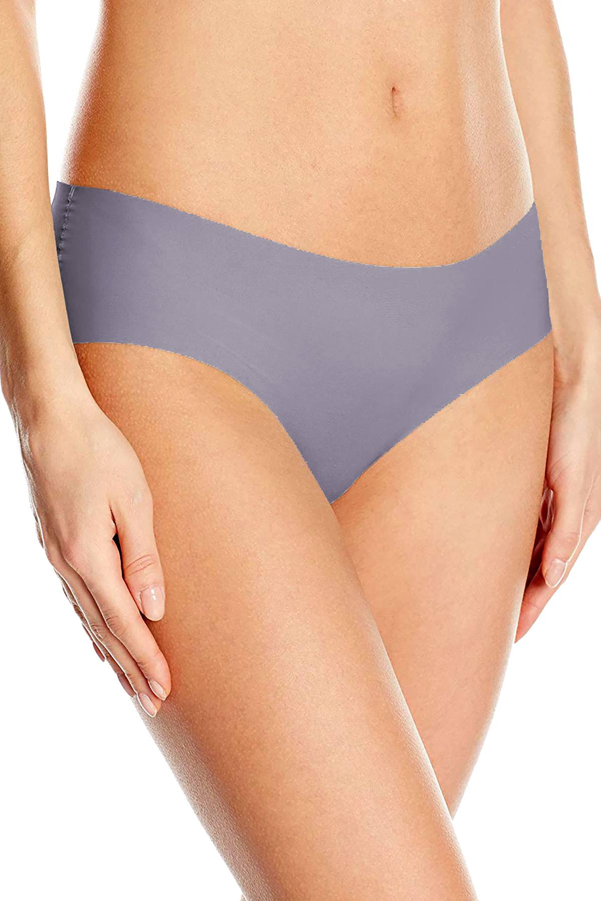 Calvin Klein Blue Granite Invisibles Hipster Panty