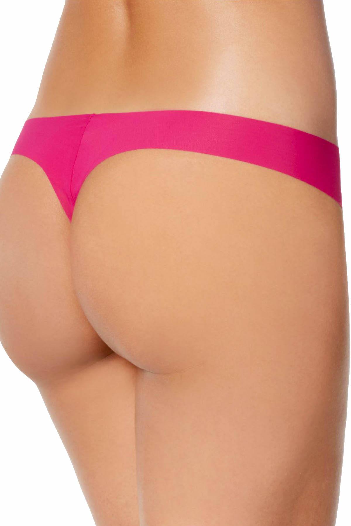 Calvin Klein Enthrall-Magenta Invisibles Thong