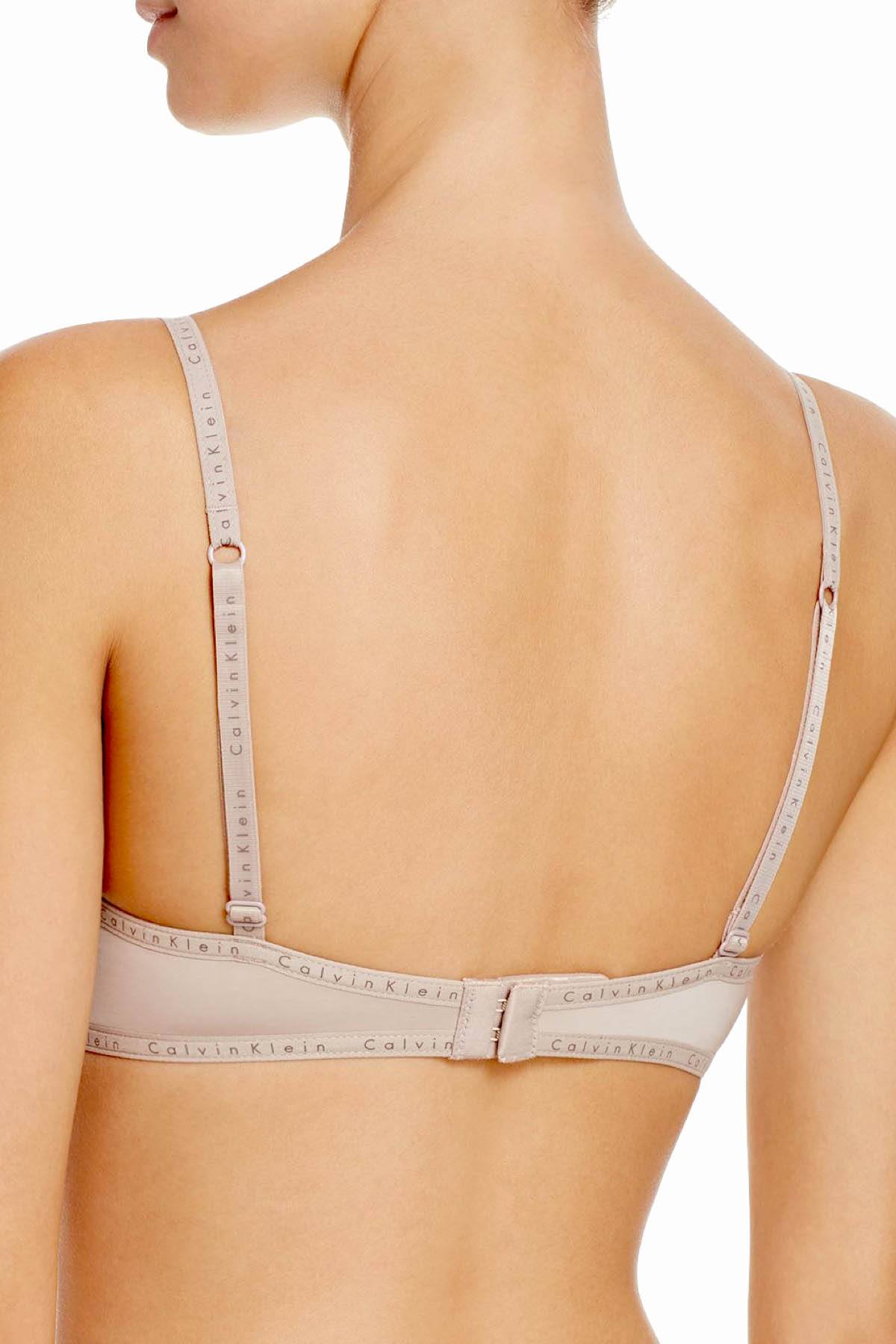 Calvin Klein Fresh-Taupe Signature Lace-Trim Demi Bra
