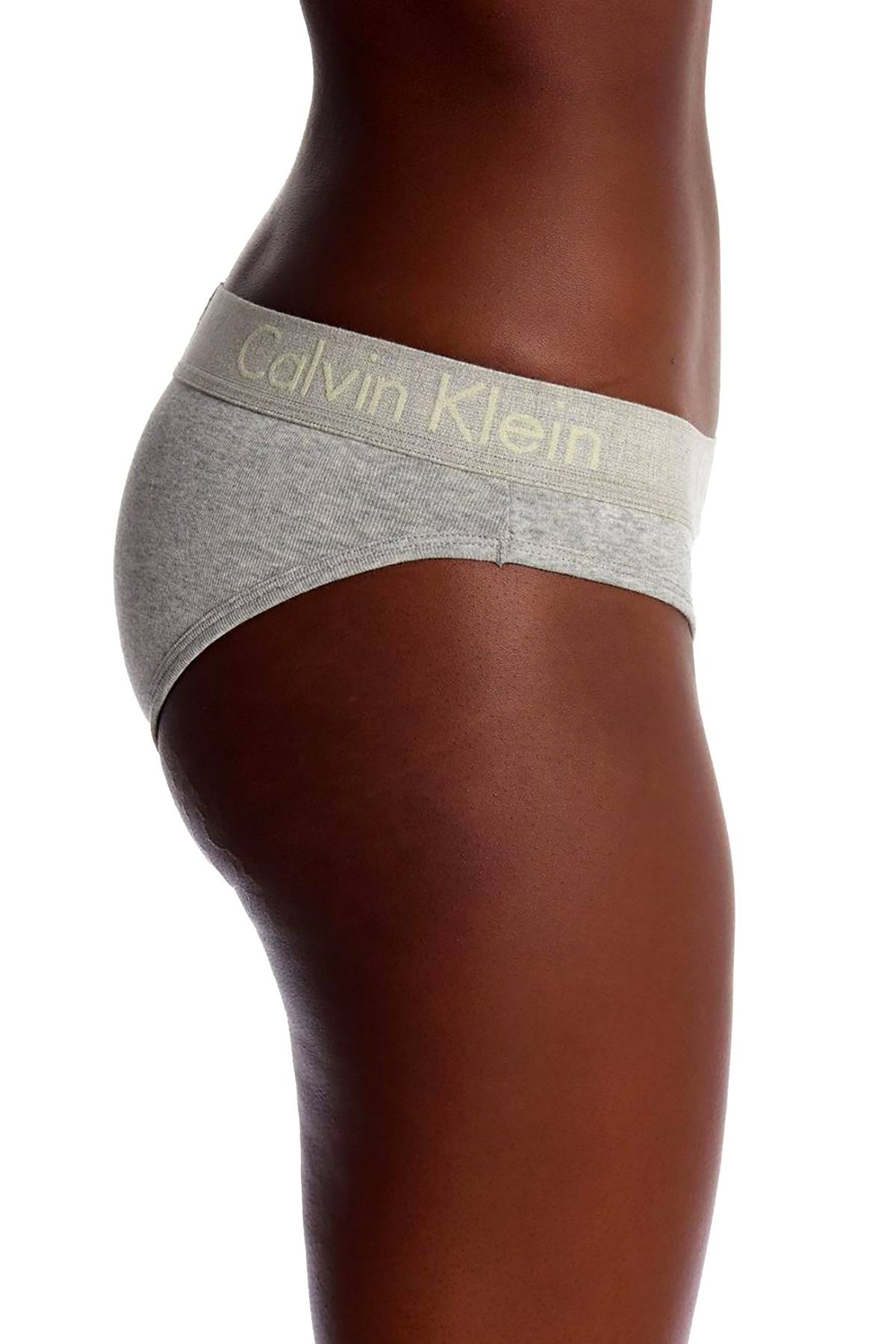 Calvin Klein Heather-Grey Body Bikini Panty